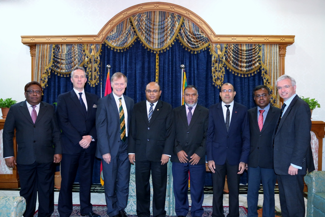 British-Maldives All Party Parliamentary Group Delegation Pays Courtesy Call on Chief Justice